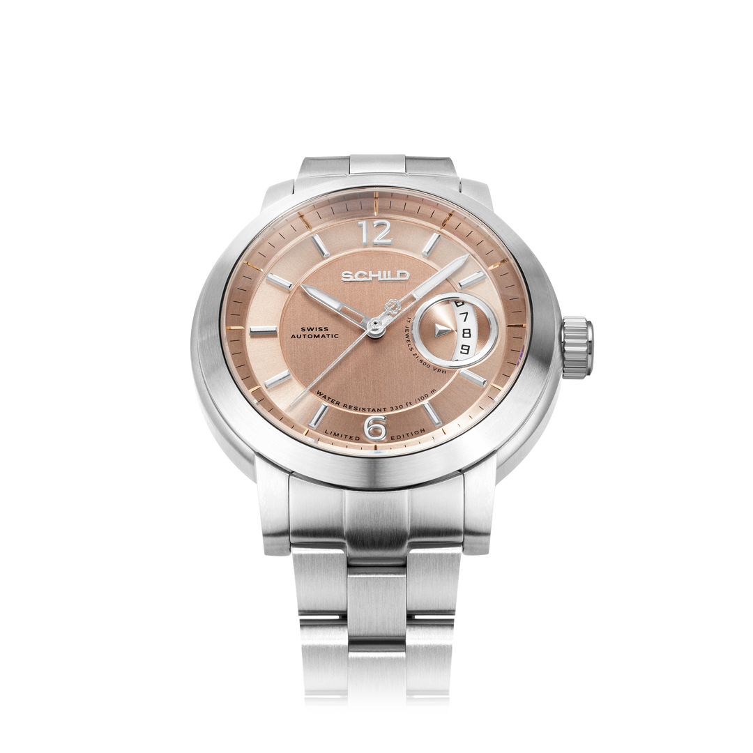 Heinrich Minimal Swiss Automatic Limited Edition Champagne / Stainless Steel | C