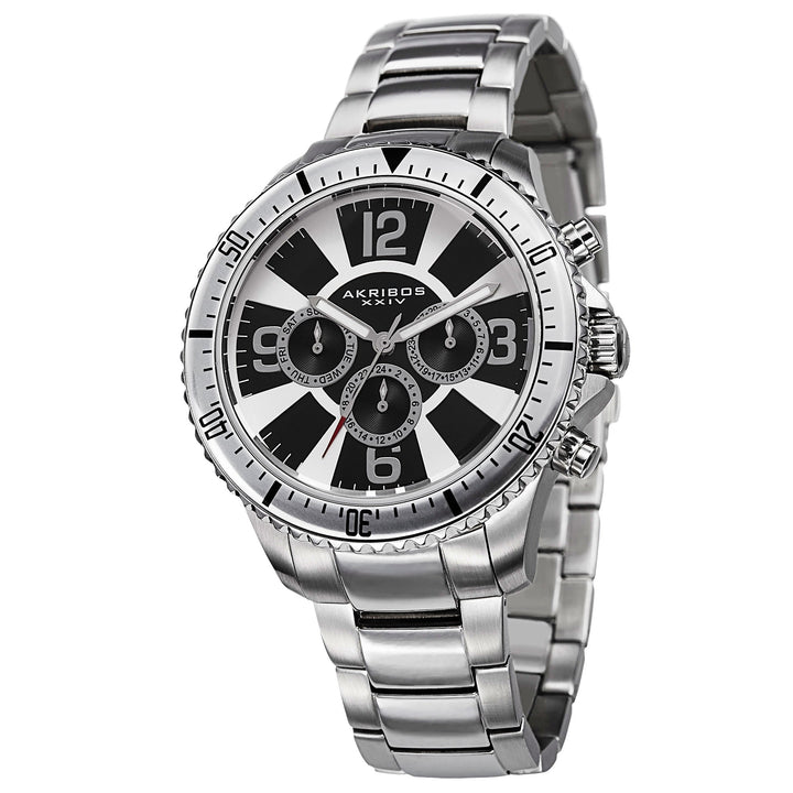 Multifunction Chronograph Silver Tone/Stainless Steel/Stainless Steel | Silver D