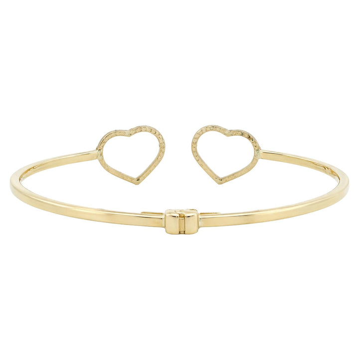 Diamond Dust Heart Bangle
