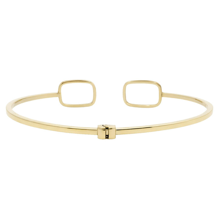 Diamond Dust Double Frame Bangle