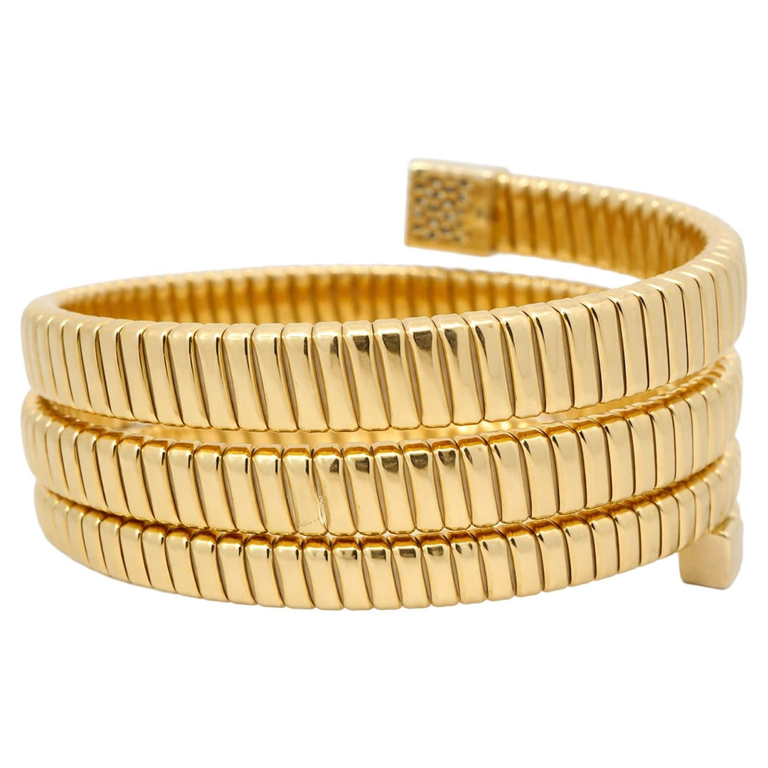 Pavé Square Wrap Cuff