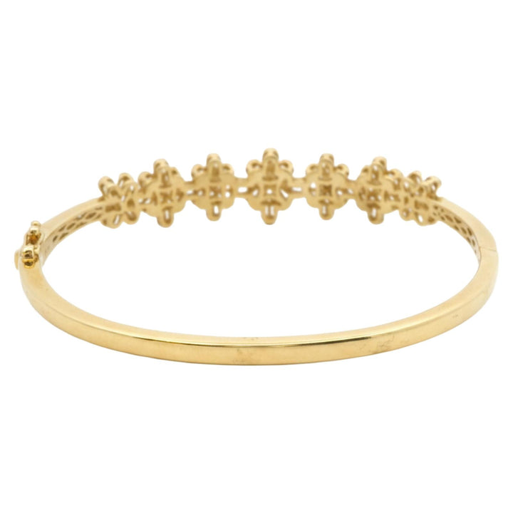 Diamond Flower Cuff
