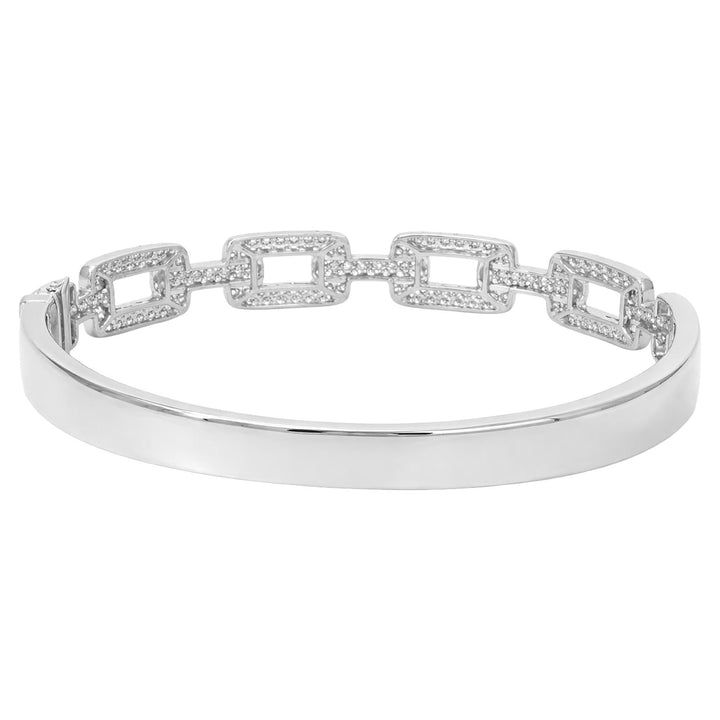 Pavé Diamond Link Bangle