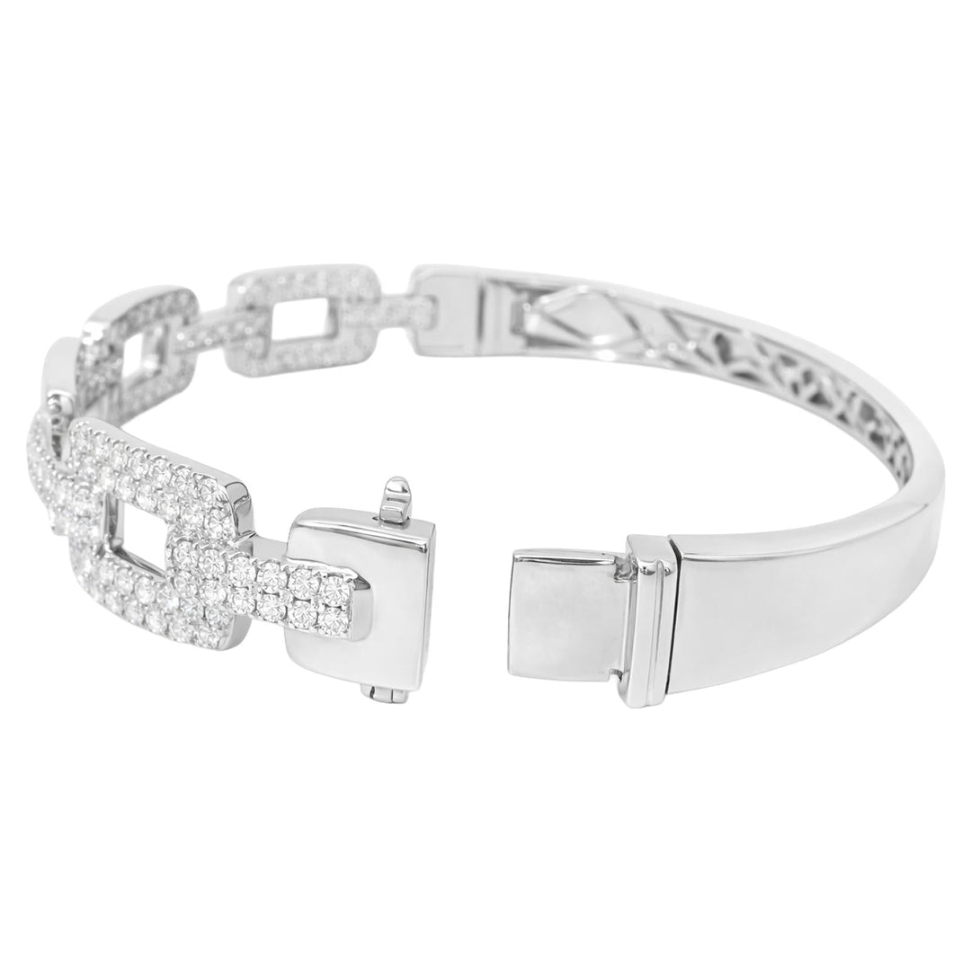 Pavé Diamond Link Bangle