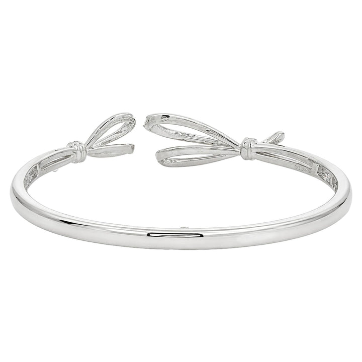 Diamond Bow Bangle