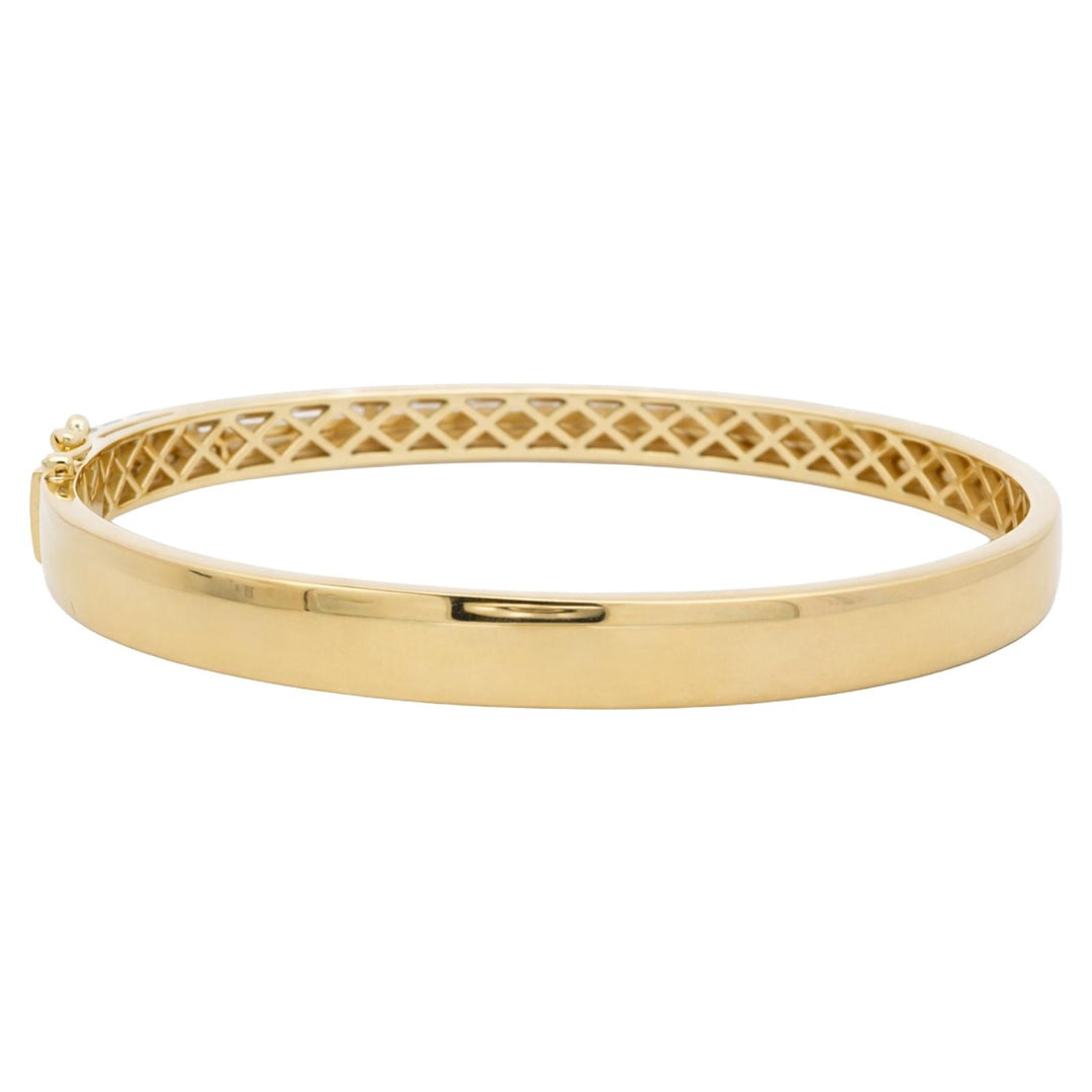 Baguette Diamond Bar Bangle