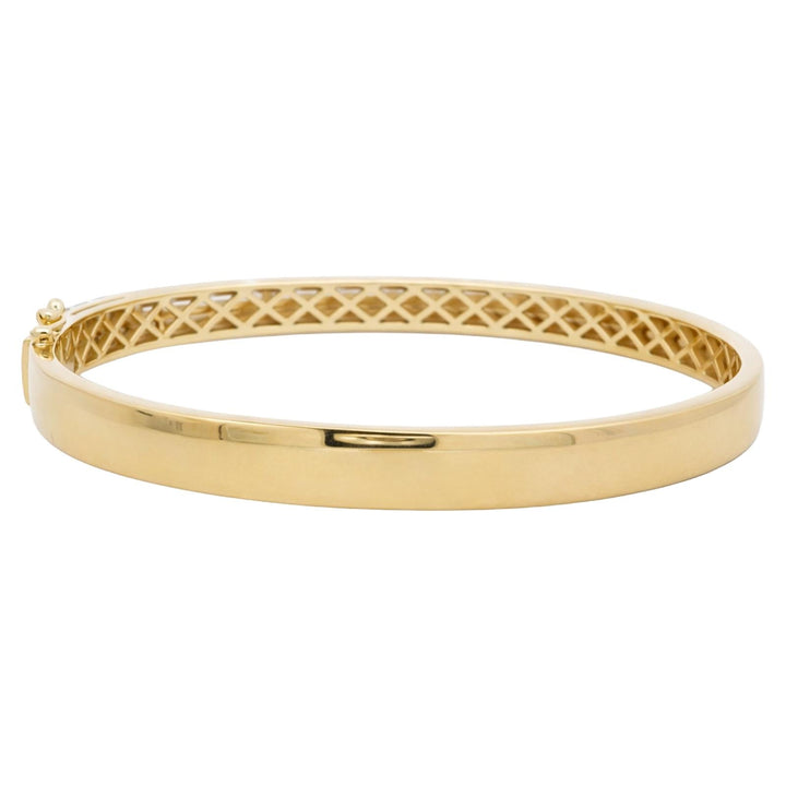 Baguette Diamond Bar Bangle