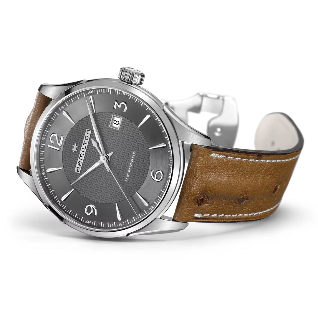 JAZZMASTER Brown/SS Gray Dial