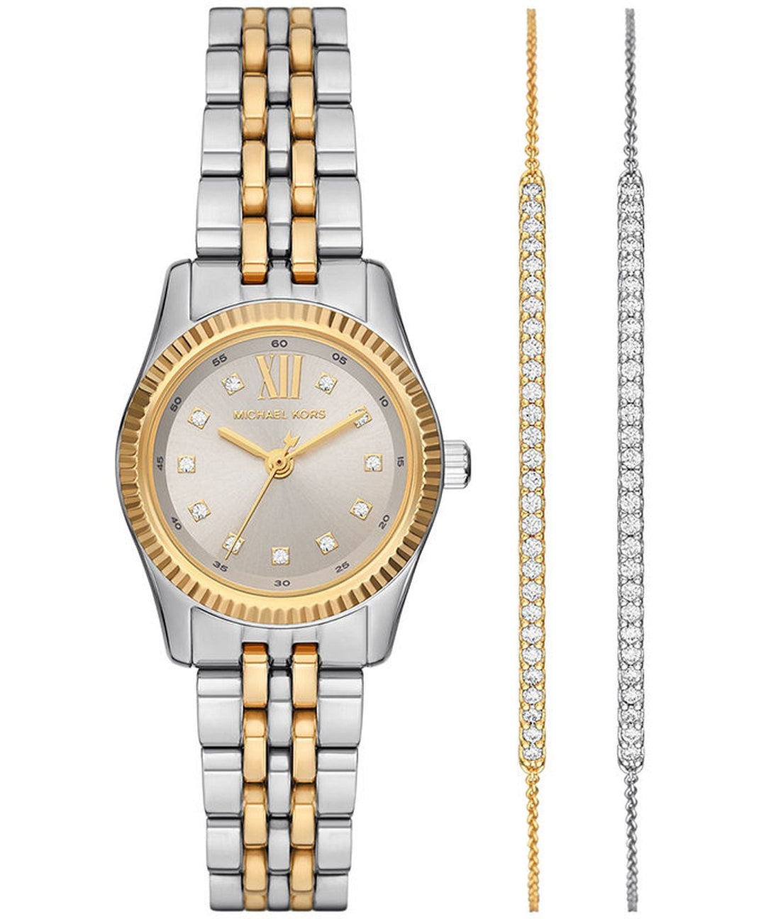 Lexington 26mm / Silver / Silver and Gold | Silver Dial