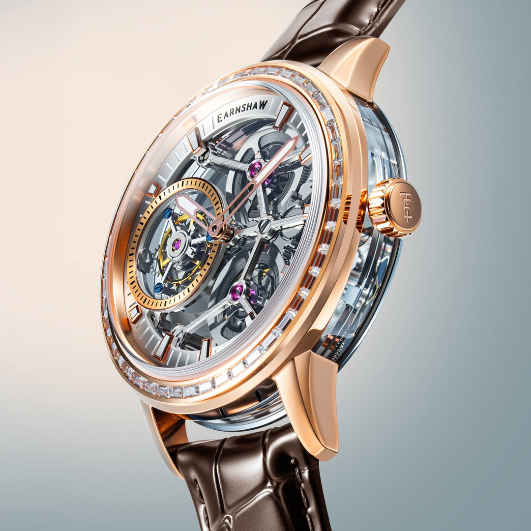 Engineer Parsons Tourbillon Limited Edition Rose Gold & Brown / Leather | Silver