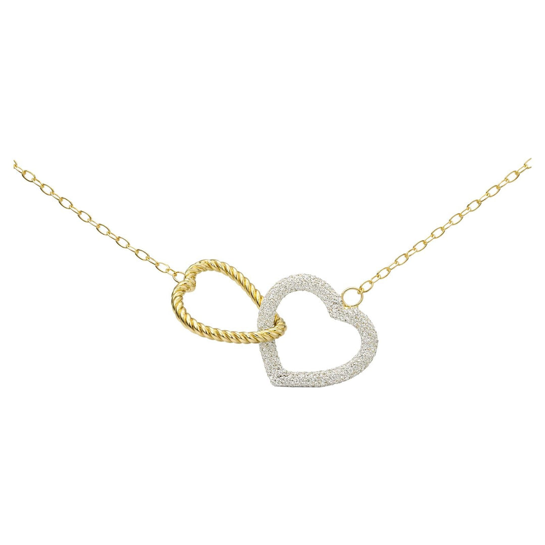 Diamond Dust Heart Necklace