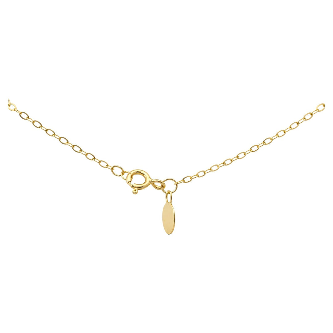 Diamond Dust Rectangle Necklace