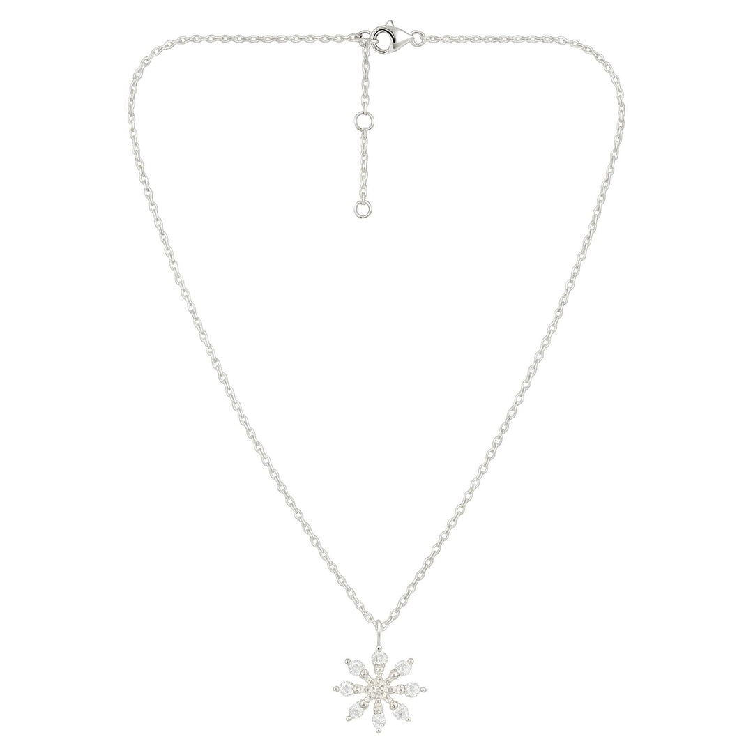 Diamond Snowfall Necklace