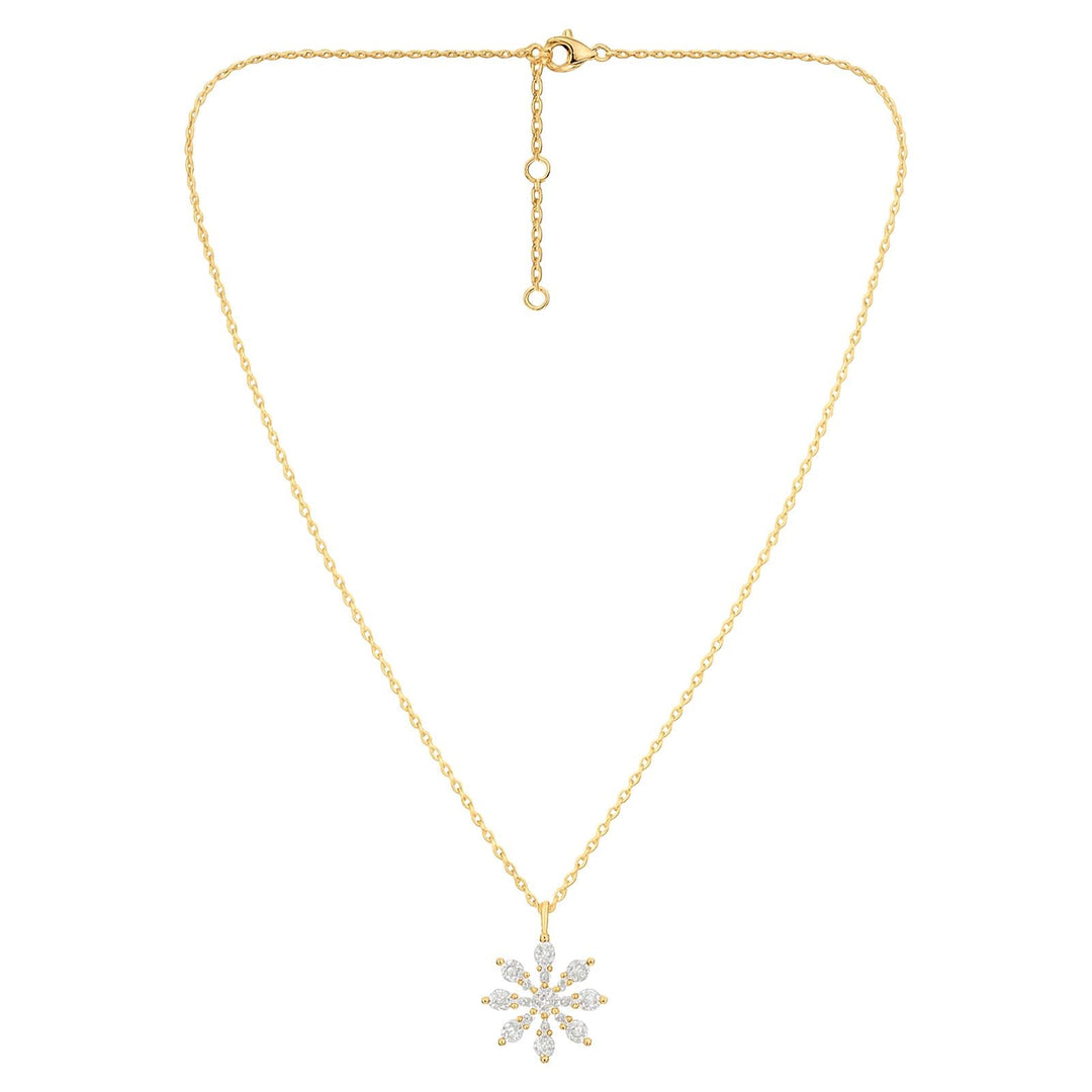 Diamond Snowfall Necklace