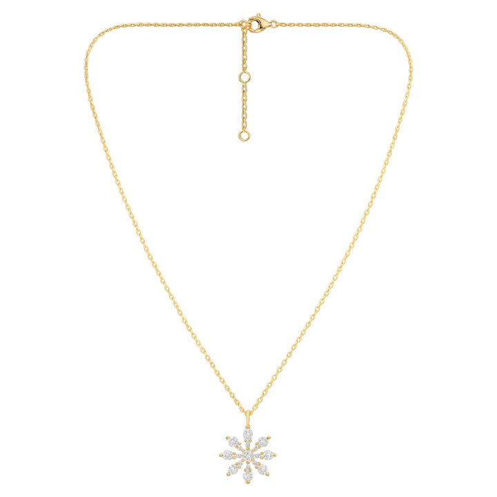 Diamond Snowfall Necklace
