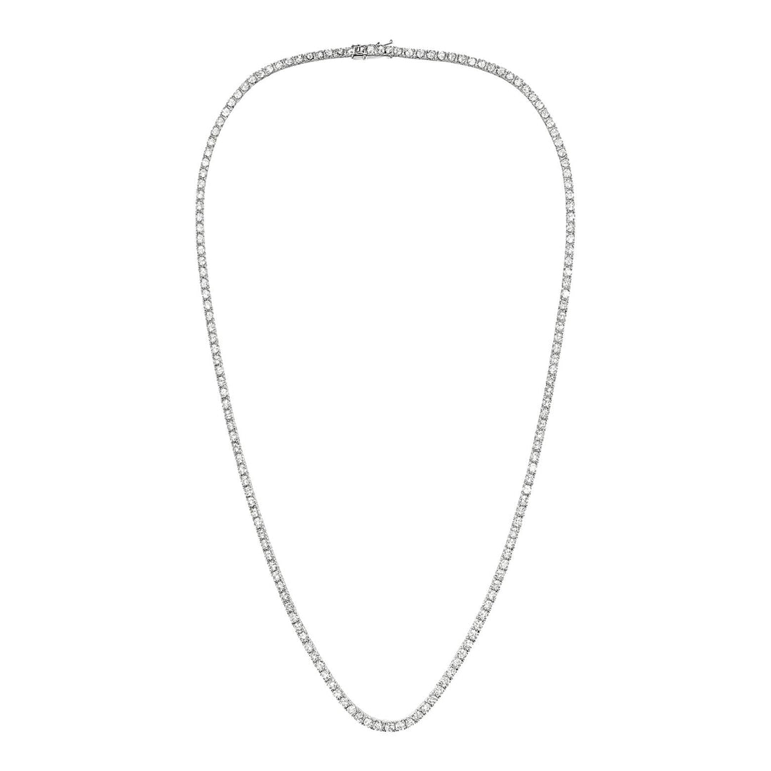Classic Diamond Tennis Necklace
