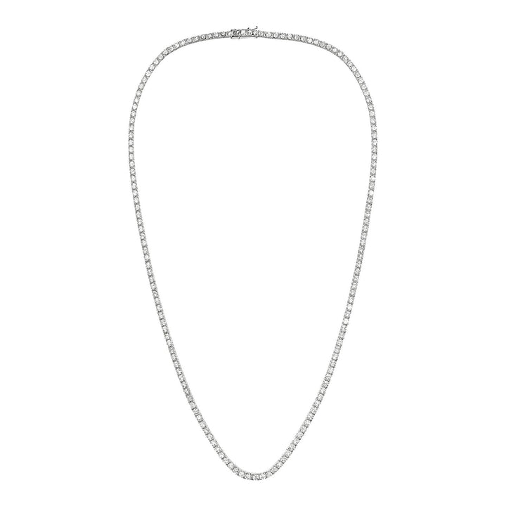 Classic Diamond Tennis Necklace