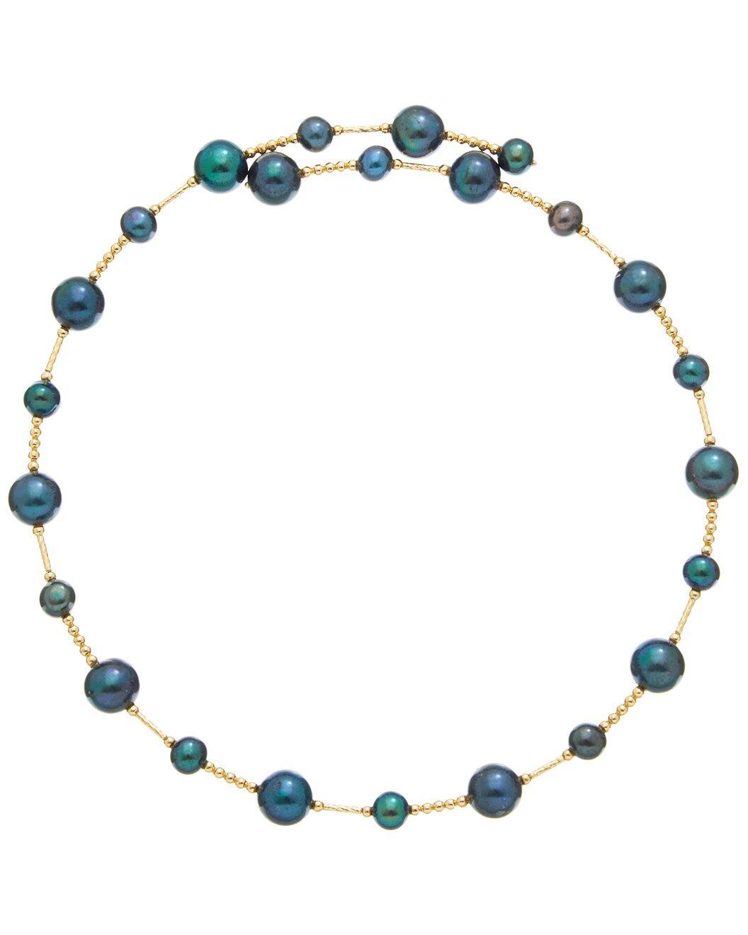 Grand Staggered Pearl & Bead Choker