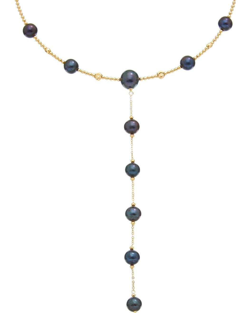 Pearl Lariat Choker