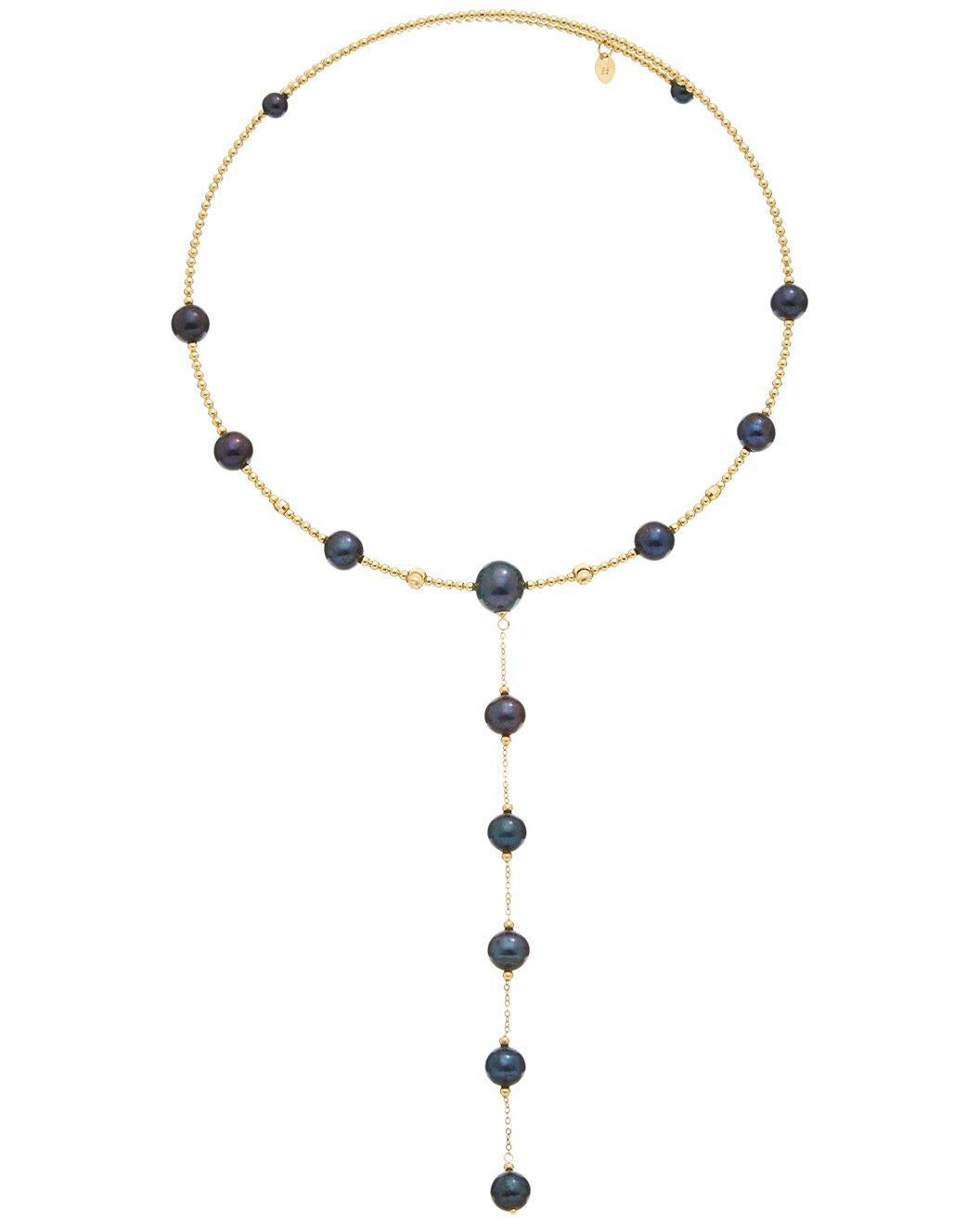 Pearl Lariat Choker