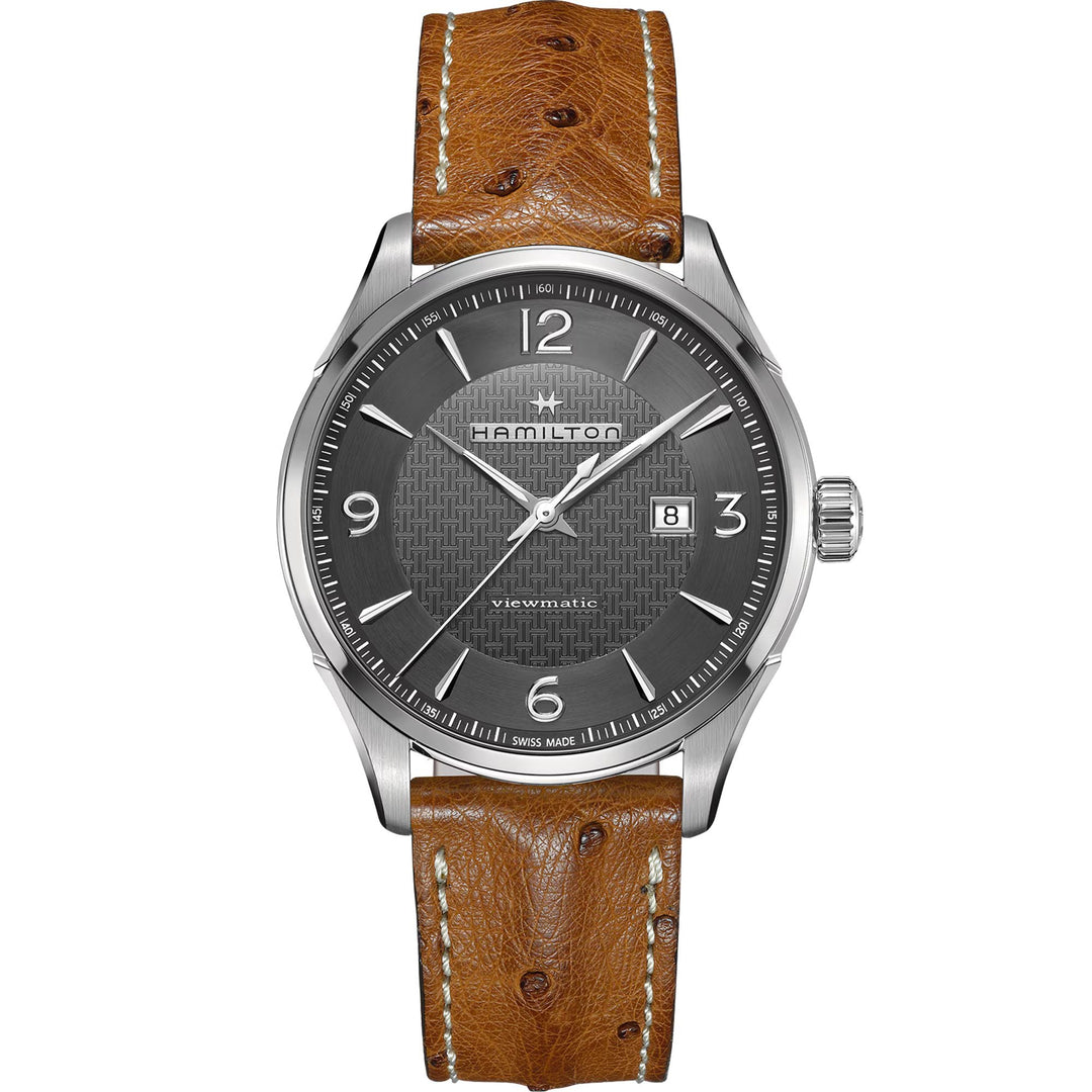JAZZMASTER Brown/SS Gray Dial