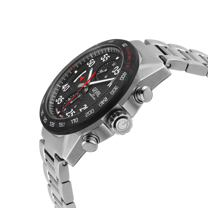 Ascari - Chronograph Swiss made Automatic Chrono Sellita SW500 forged carbon bez