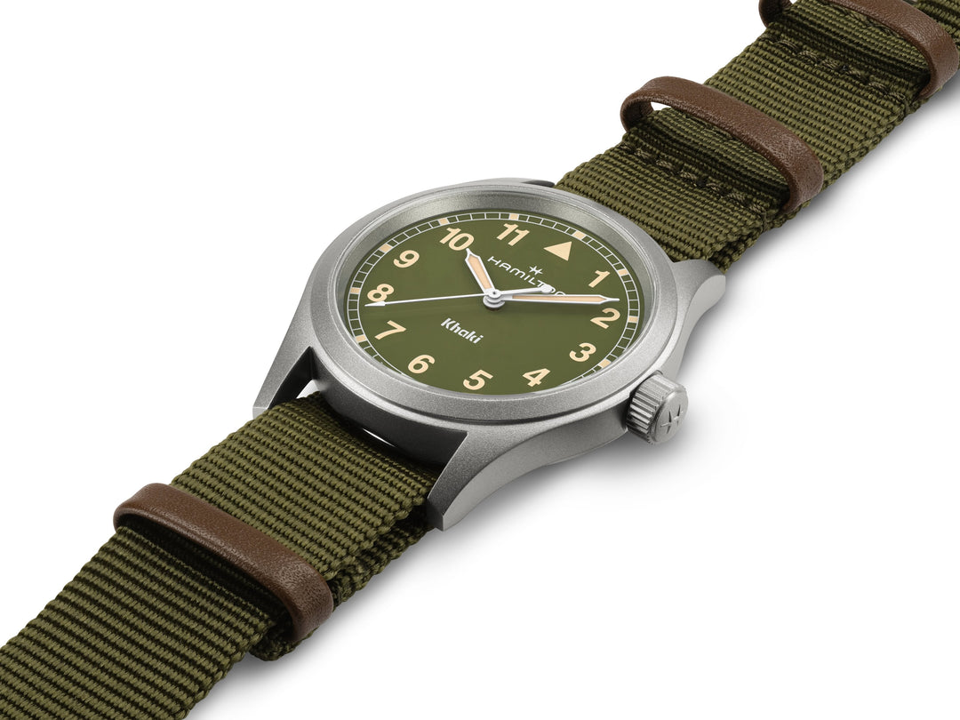 KHAKI FIELD QUARTZ Khaki Green / Textile