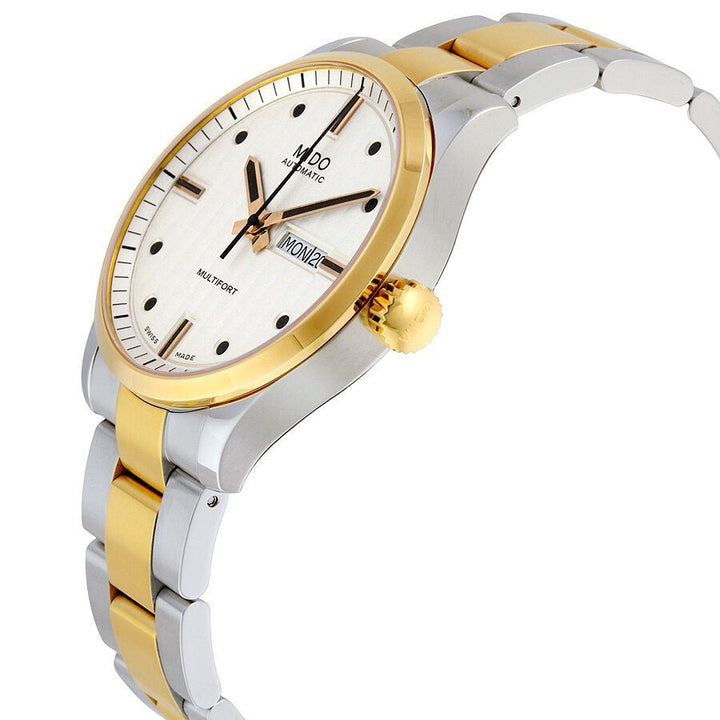 Multifort 42mm / Silver / Silver and Gold | Silver Dial