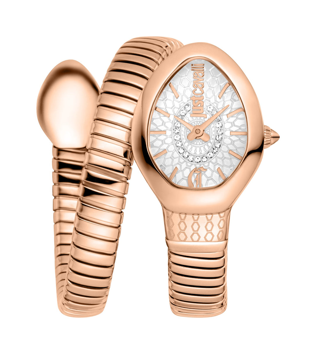 Eclisse 22mm / Silver / Rose Gold | Silver Dial