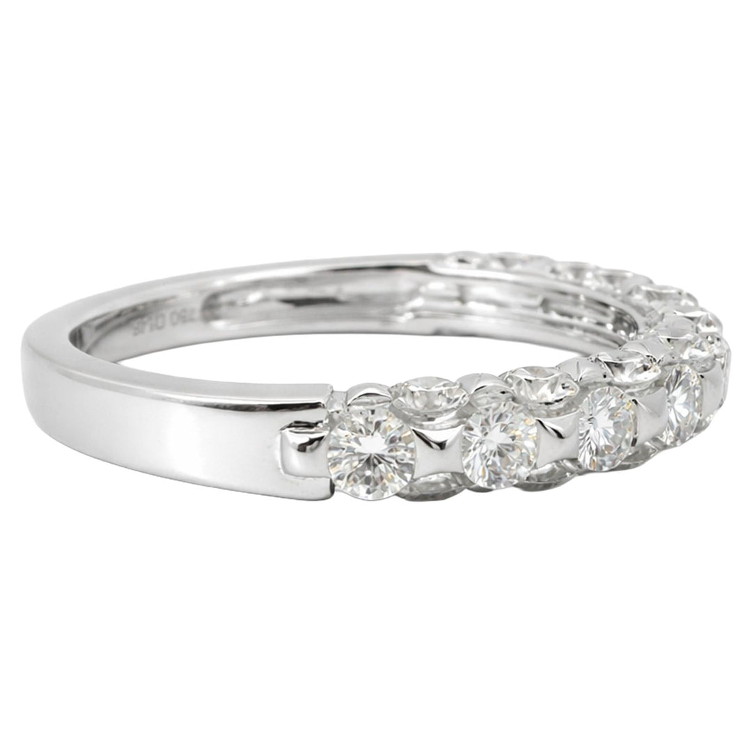 Round Diamond Eternity Band