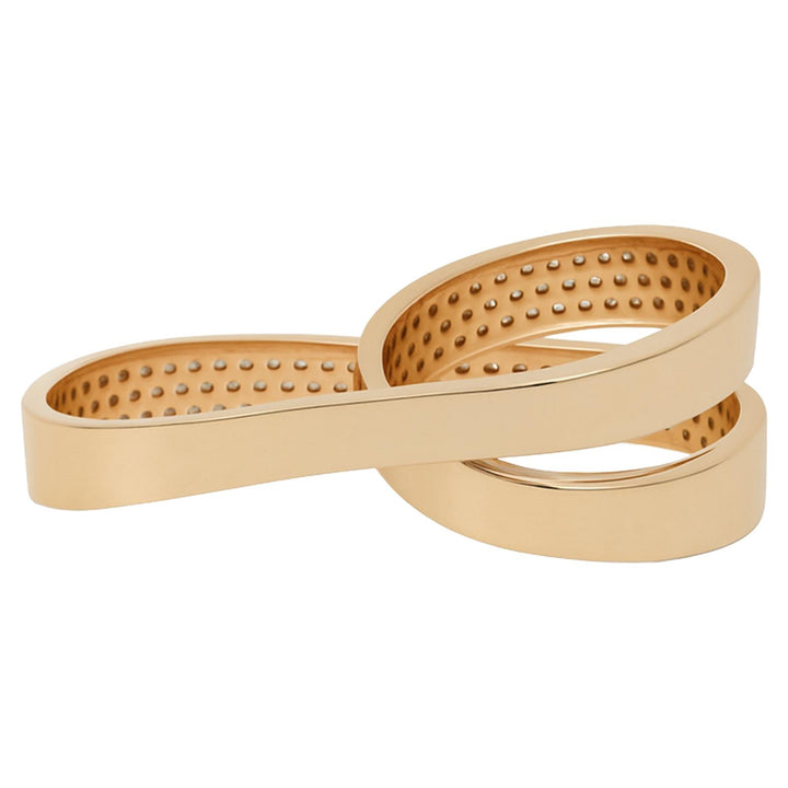 Diamond Belt Buckle Ring