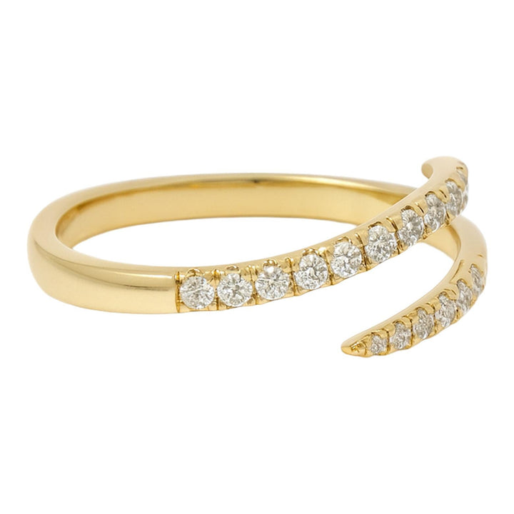Diamond Open Wrap Band