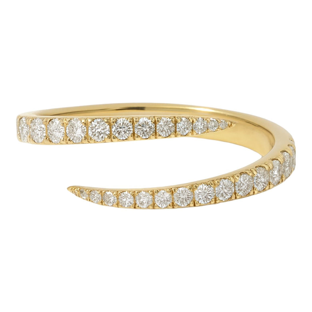 Diamond Open Wrap Band