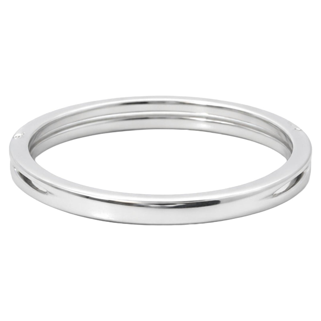 Double Row Pavé Diamond Open Band