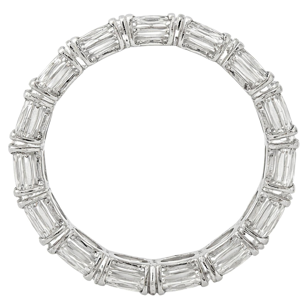 Pear-Shaped Diamond Eternity Band