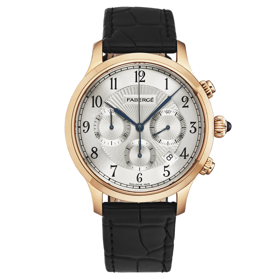 Agathon FAB-208 / Silver | Silver Dial