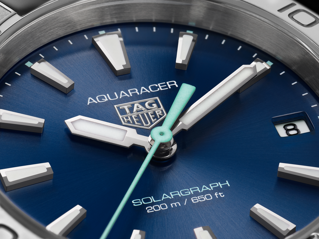 Aquaracer PROFESSIONAL 200 SOLARGRAPH 34mm Northern Glow | Blue Dial