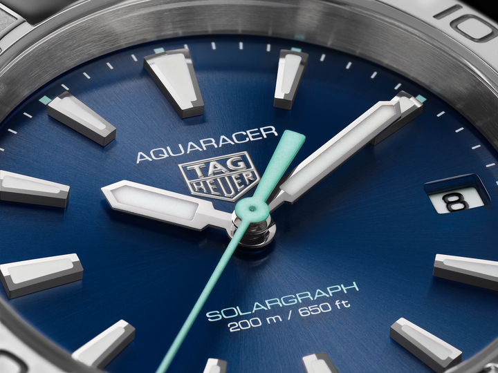 Aquaracer PROFESSIONAL 200 SOLARGRAPH 34mm Northern Glow | Blue Dial