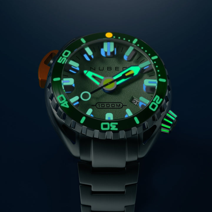 Aluminaut Automatic Limited Edition Green / Stainless Steel Green Dial