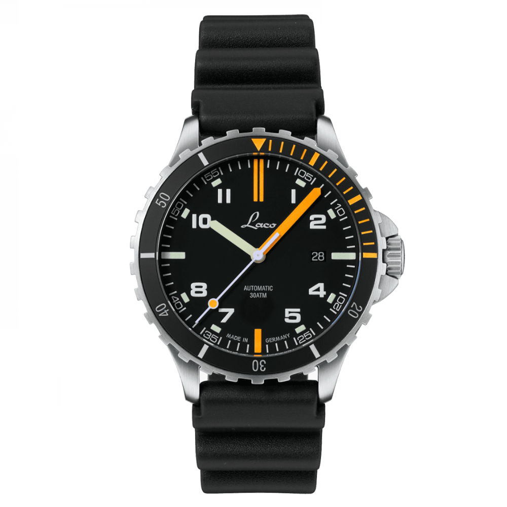Mojave Rubber Strap Black Dial