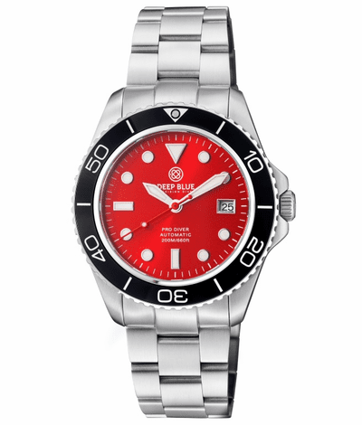 Pro Diver 200 42.5mm Red | Red Dial