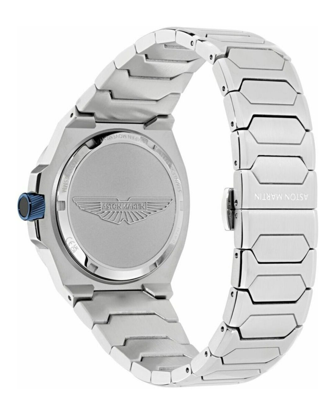 GPQ Blue/Stainless Steel Bracelet Light Blue Dial