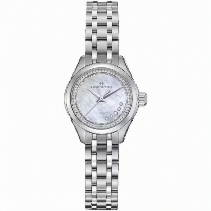 Jazzmaster White Mother-of-Pearl dial / Silver Stainless Steel Bracelet Mother-o