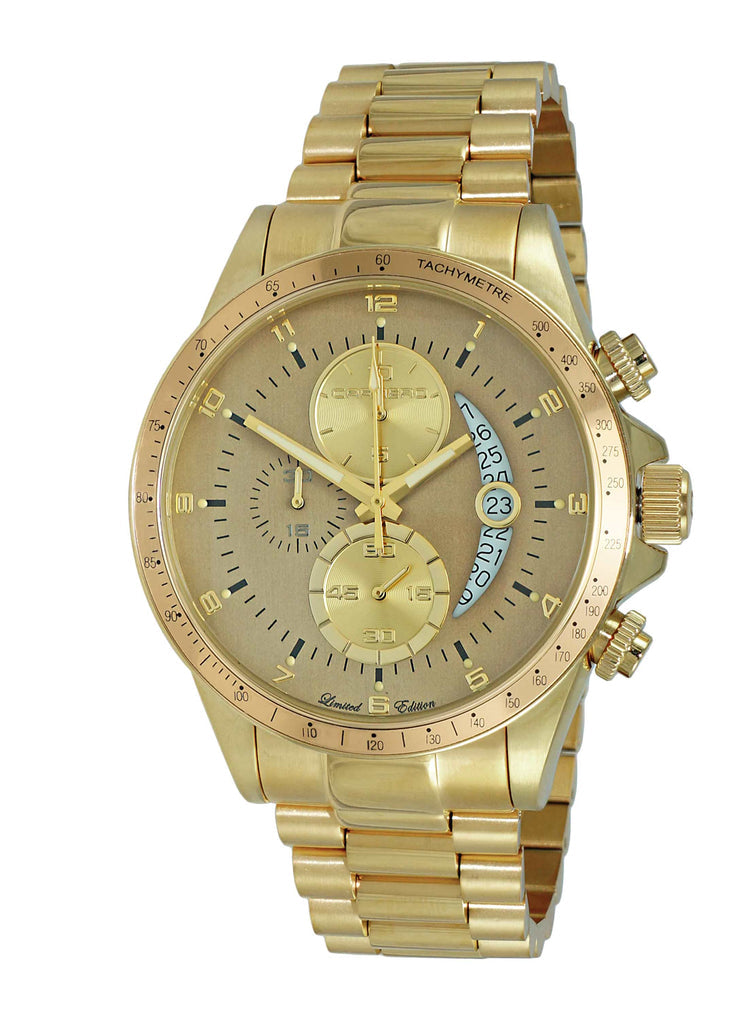 WINNER CIRCLE Brown/Goldtone | Brown Dial