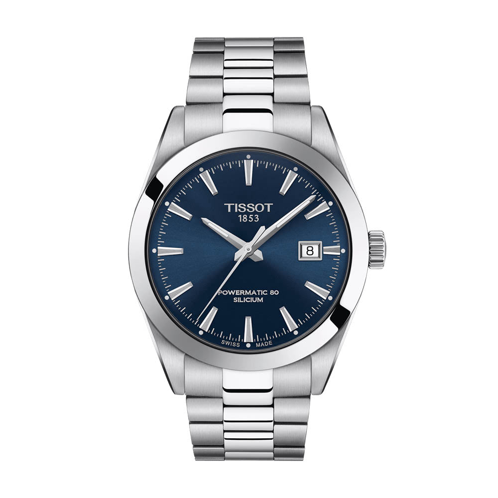 Gentleman Automatic Blue / Stainless Steel Blue Dial