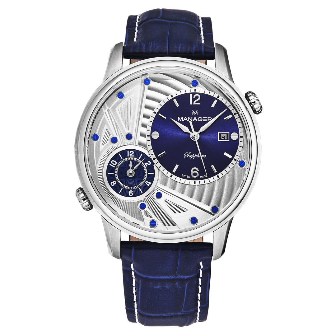 Nomad MAN-TR-02-SL / Blue | Blue Dial