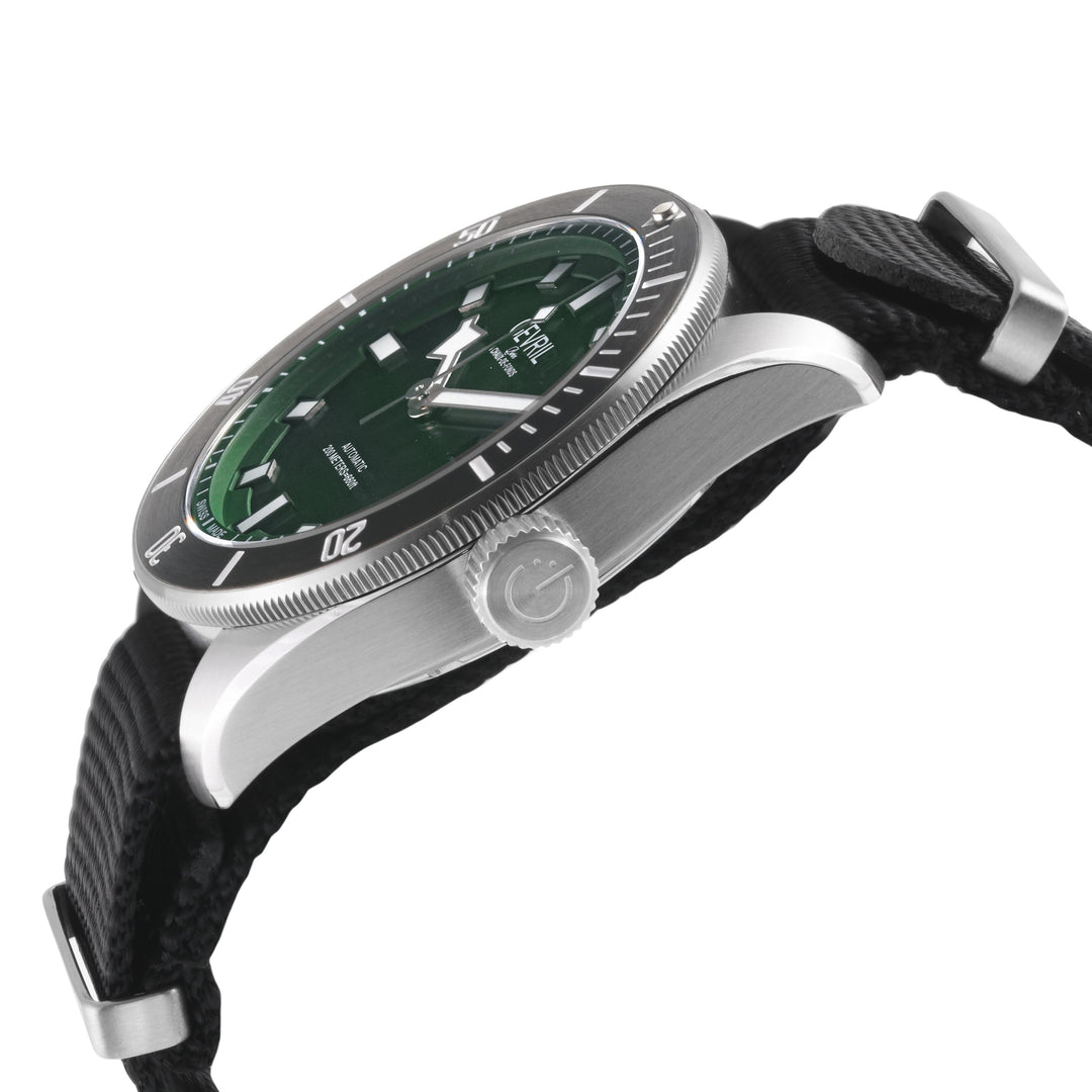 Yorkville Gevril Men's Yorkville Green Dial Sellita SW200 Swiss Automatic Rotati