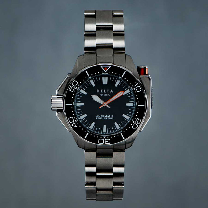 Hydra Black | Black Dial