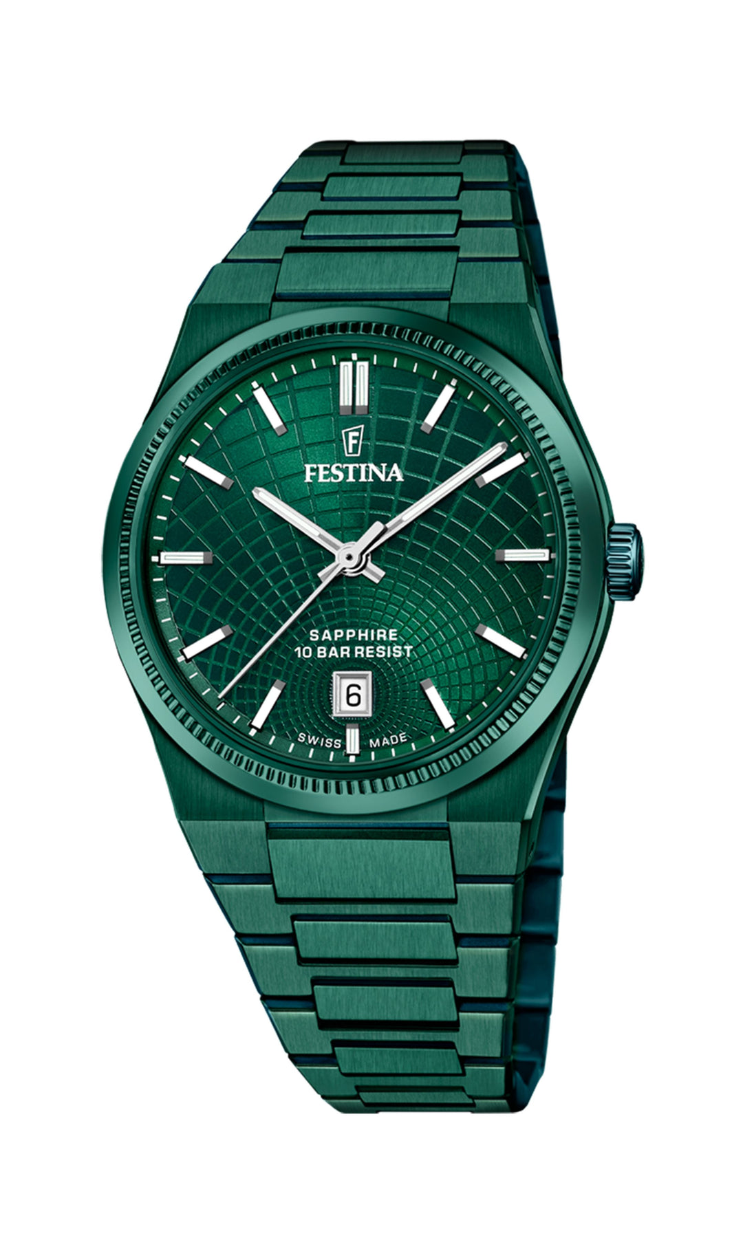 Rive Green / Stainless Steel Green Dial