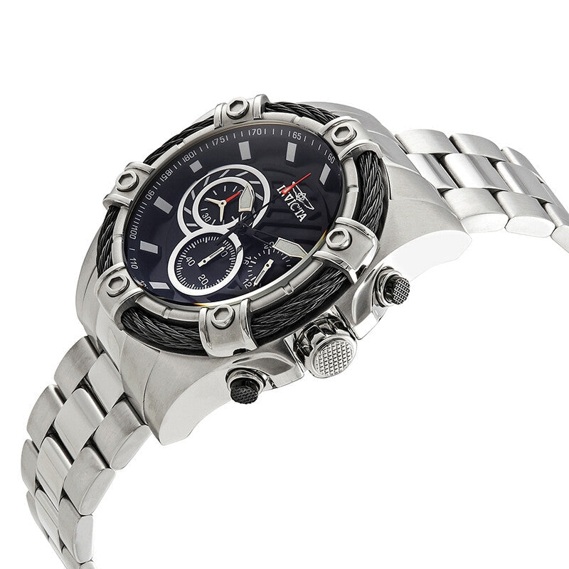 Bolt Chronograph Black Dial / Stainless Steel Bracelet Black Dial